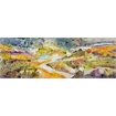 thumbnail Varnish - Acrylic painting 15 x 40 cm